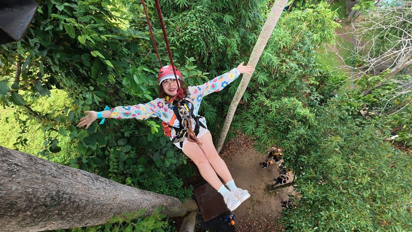 Ziplining at Samui Zipline Lipa Noi Koh Samui
